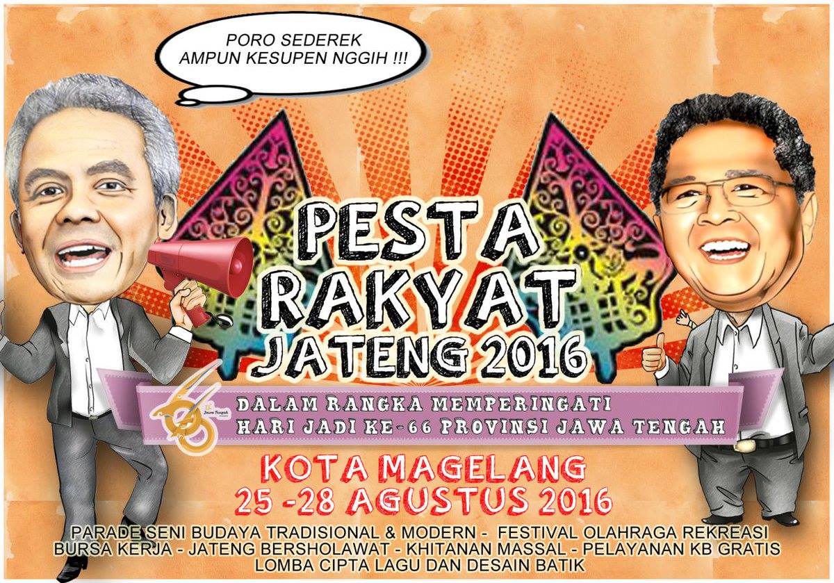 Pesta Rakyat Jawa Tengah 2016 Kota Magelang - Obyek Wisata Taman Kyai Langgeng