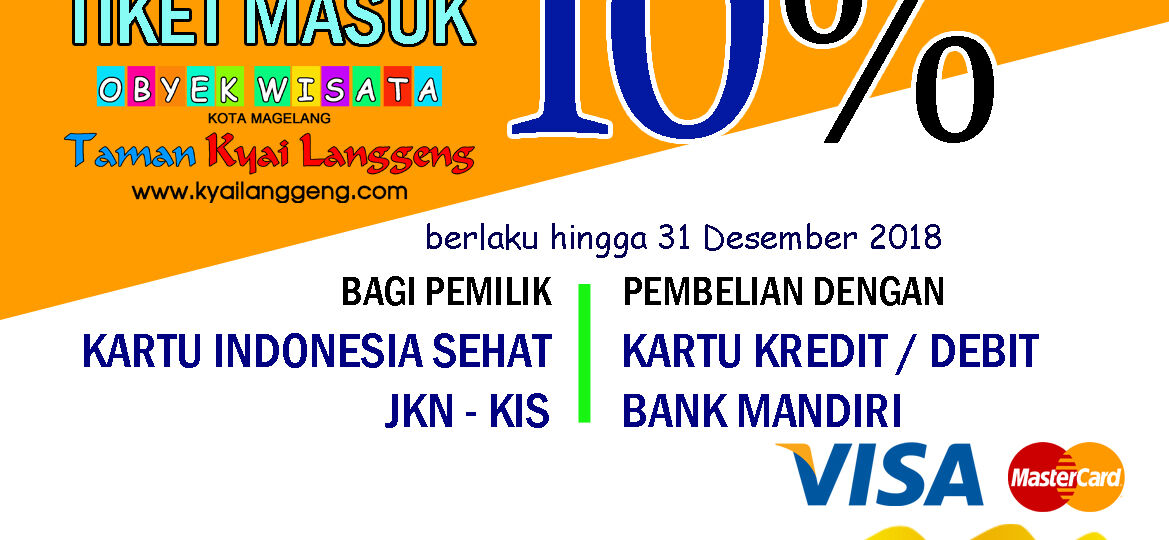 PROMO DISKON TIKET MASUK Taman Kyai Langgeng