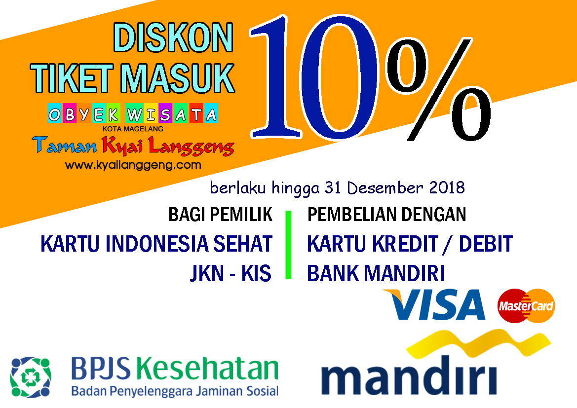 PROMO DISKON TIKET MASUK Taman Kyai Langgeng