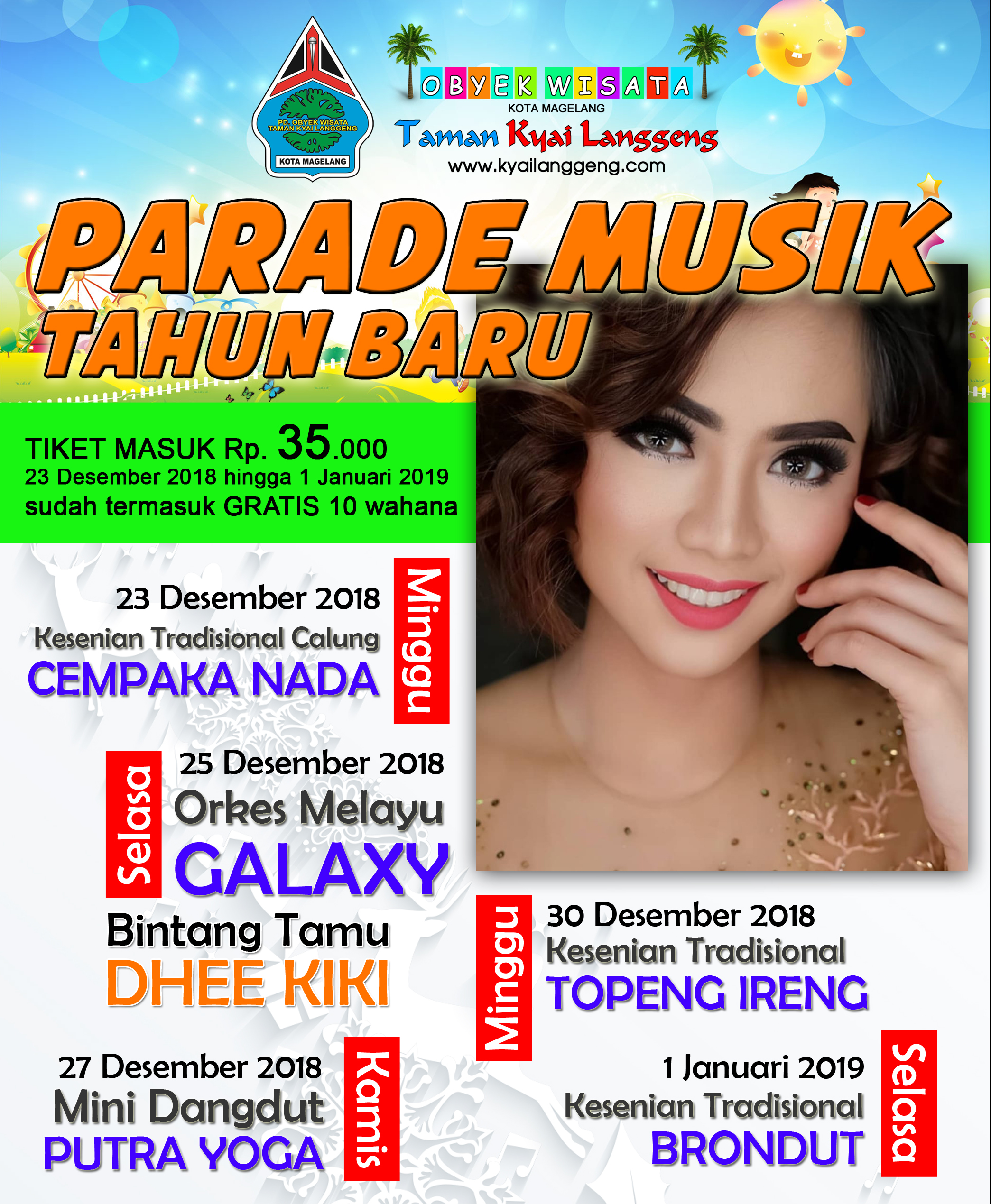 Promo Event Natal Tahun Baru 2018