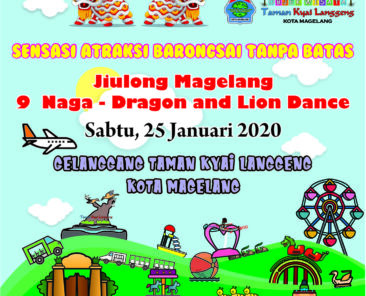 Barongsai Promo Imlek 2020 - Taman Kyai Langgeng Kota Magelang
