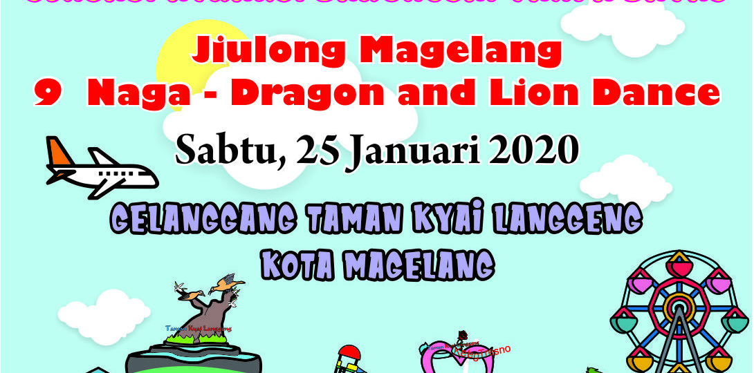 Barongsai Promo Imlek 2020 - Taman Kyai Langgeng Kota Magelang