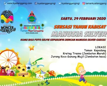 Sensasi Tanpa Batas Art Performance Manusia Silver Tahun Kabisat 2020
