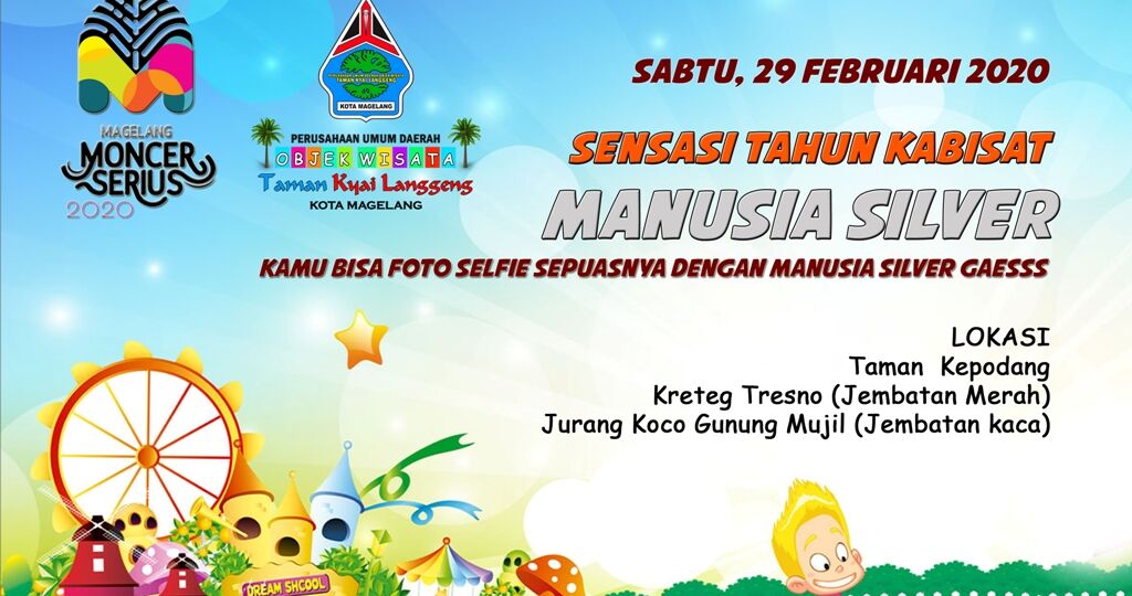 Sensasi Tanpa Batas Art Performance Manusia Silver Tahun Kabisat 2020